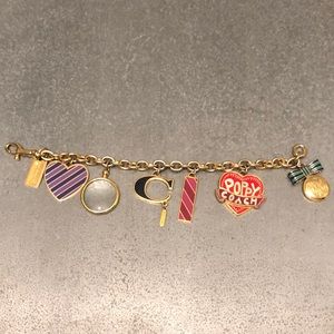 Coach charm bracelet